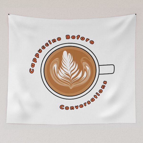 Item preview, cappuccino lover designed and sold by FlatInkStudio.