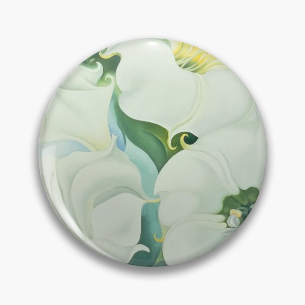 Item preview, Georgia O'Keeffe on Flowers designed and sold by HeatherrRoss.