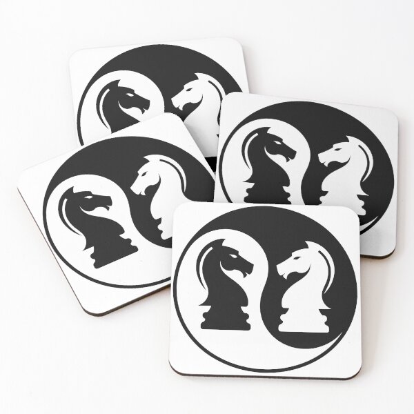 Item preview, Yin Yang Chess Knights designed and sold by jkrphoto.