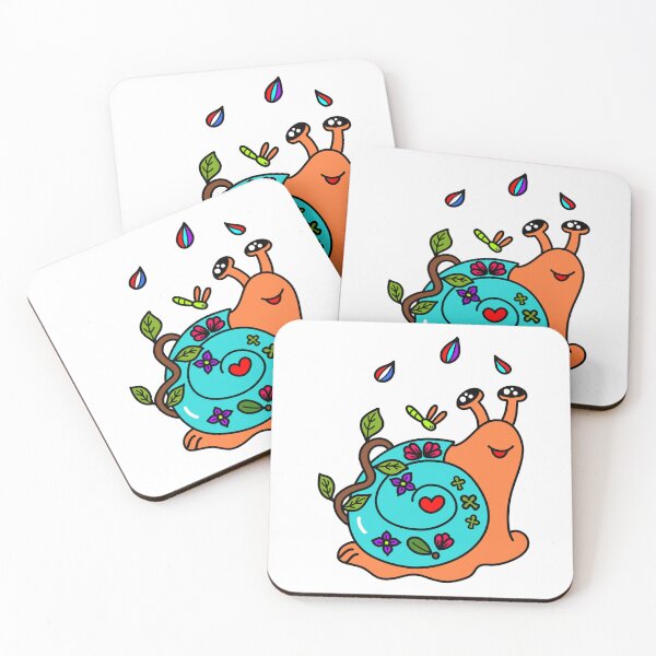 Item preview, Sweet Home Cute Snail Illustration designed and sold by EMILYVU22.