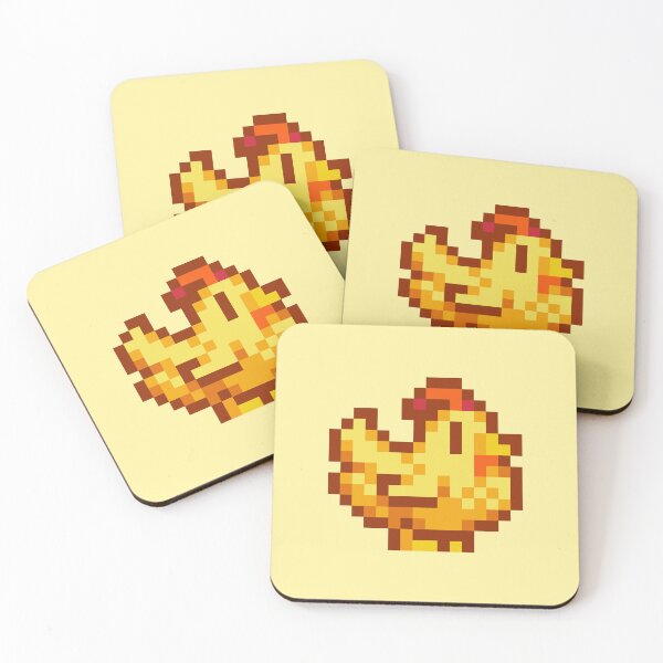 Item preview, sdv gold chicken designed and sold by Pixel_Master.