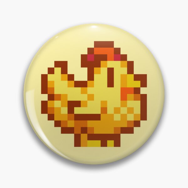 Item preview, sdv gold chicken designed and sold by Pixel_Master.