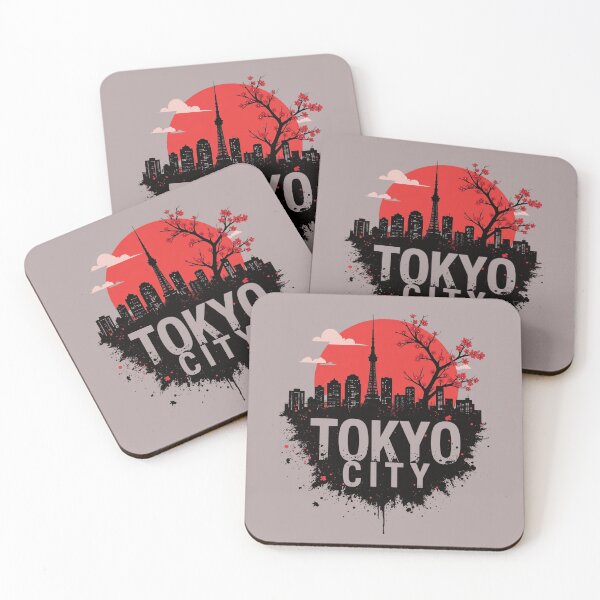Item preview, Tokyo Japan Retro Travel Poster Sticker – Neon City Japanese Aesthetic designed and sold by designerr23 ⭐⭐⭐⭐⭐.