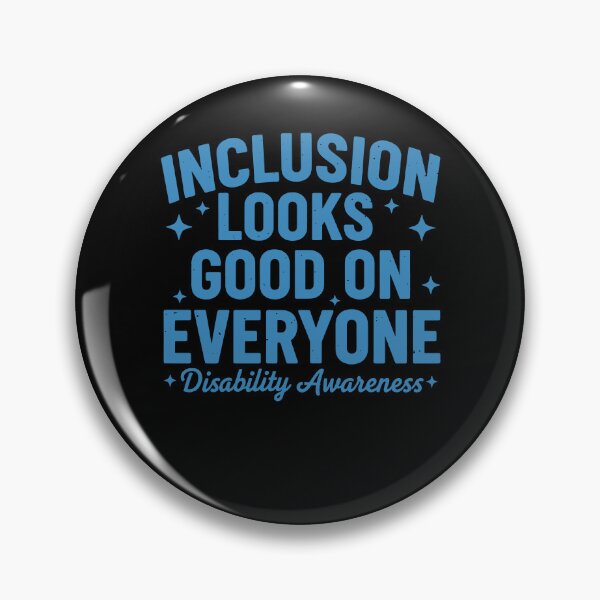 Item preview, Disability Awareness Inclusion Looks Good designed and sold by LuminOrb.