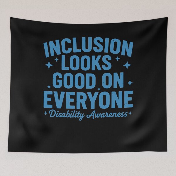 Item preview, Disability Awareness Inclusion Looks Good designed and sold by LuminOrb.