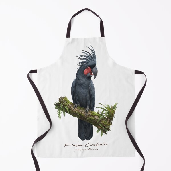 Item preview, Palm Cockatoo on Mossy Branch designed and sold by Takeda-art.