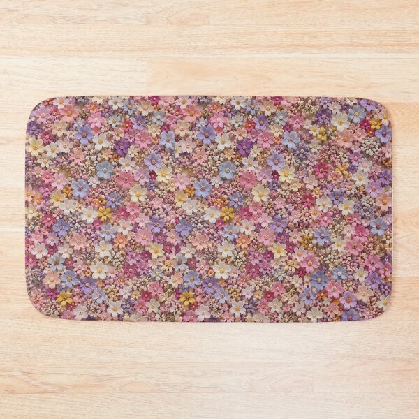 Item preview, Small flwers pattern pastel colours grainy designed and sold by Heaven1111.