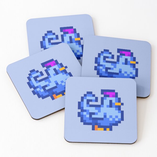 Item preview, sdv blue chicken designed and sold by Pixel_Master.