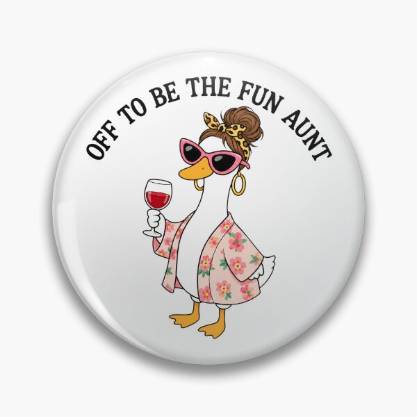 Item preview, Off To Be The Fun Aunt designed and sold by Luxuriouss.