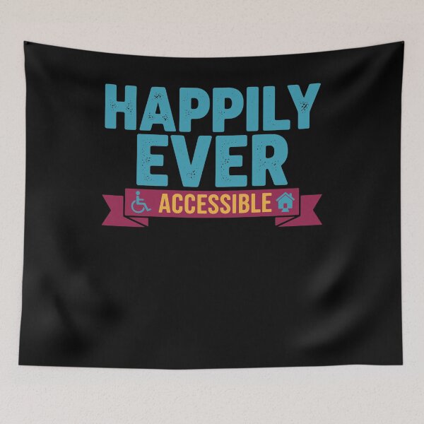 Item preview, Disability Awareness Happily Ever Accessible designed and sold by LuminOrb.