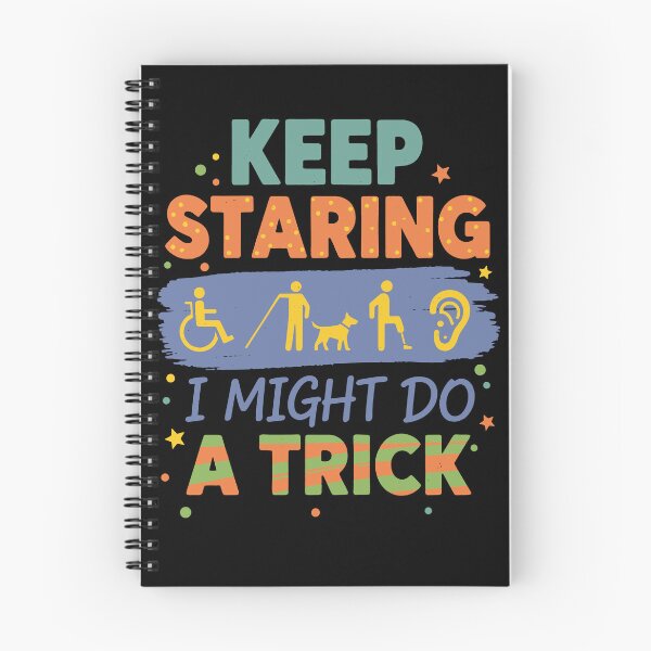 Item preview, Disability Awareness Keep Staring designed and sold by LuminOrb.