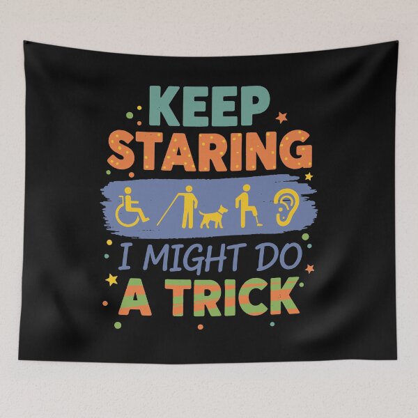 Item preview, Disability Awareness Keep Staring designed and sold by LuminOrb.