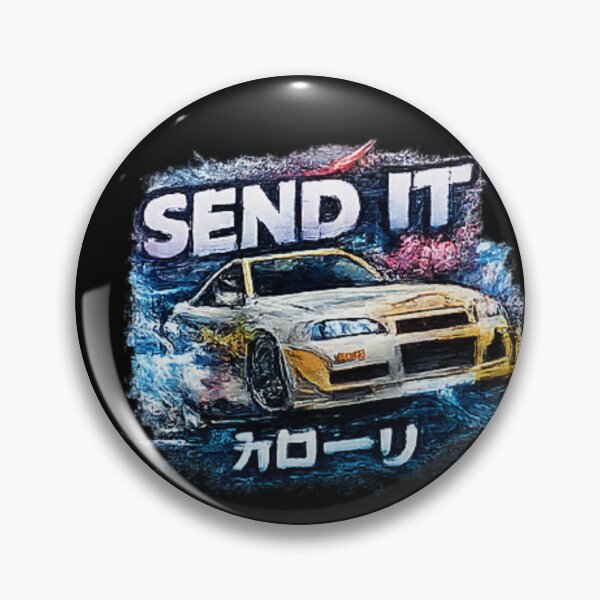 Item preview, Send It JDM Street Racing Tee designed and sold by Hobby-up.