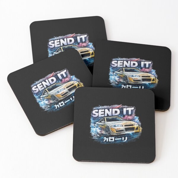 Item preview, Send It JDM Street Racing Tee designed and sold by Hobby-up.
