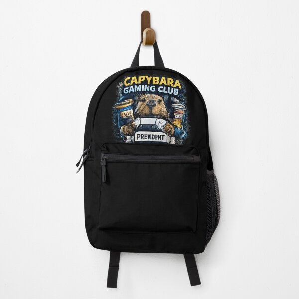 Item preview, Funny Capybara Gaming Club Member designed and sold by Hobby-up.