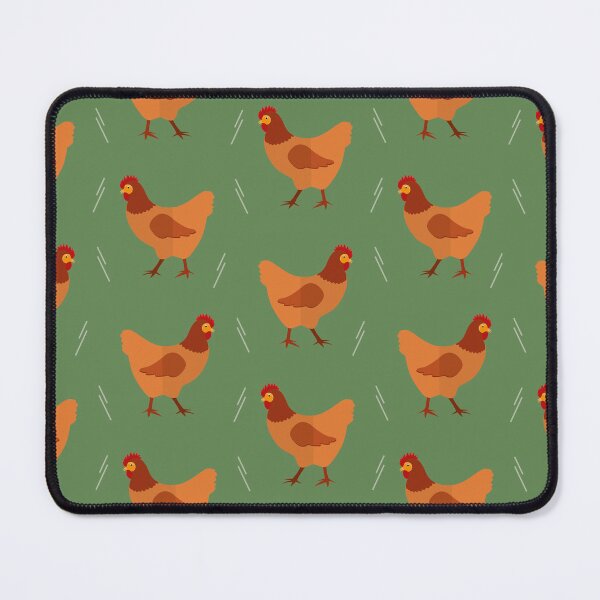 Item preview, Chickens on green designed and sold by reneesillus.
