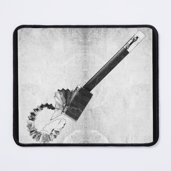Item preview, Sharpening Pencil Wood Curl Dark Writers Art designed and sold by Ghoul Enterprises.