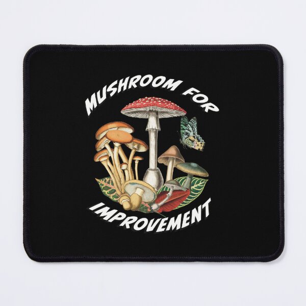 Item preview, Mushroom for Improvement - Funny Mushroom Pun Design designed and sold by Becky-Poppins.