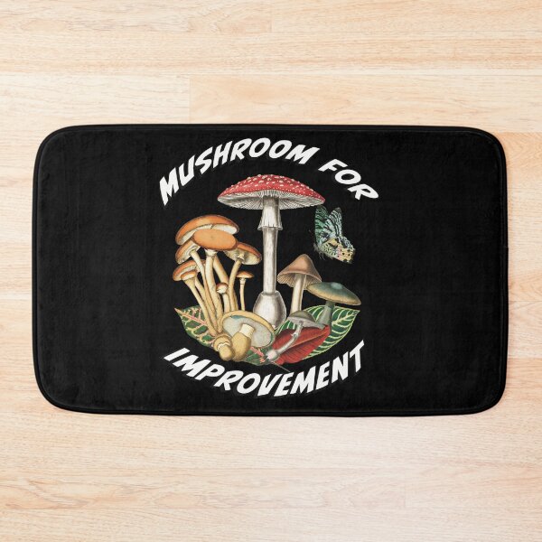 Item preview, Mushroom for Improvement - Funny Mushroom Pun Design designed and sold by Becky-Poppins.