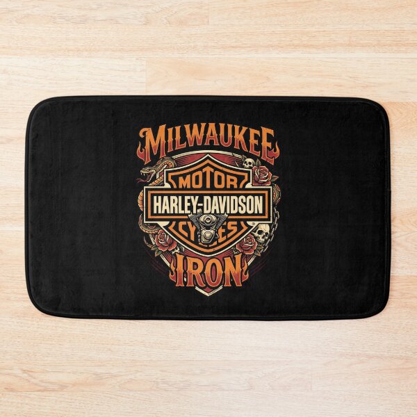 Item preview, Milwaukee Iron Harley Davidson Bold Cruiser Graphic designed and sold by enzoade.