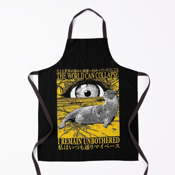 Item preview, The World Can Collapse Otter designed and sold by VintageMedatsu.