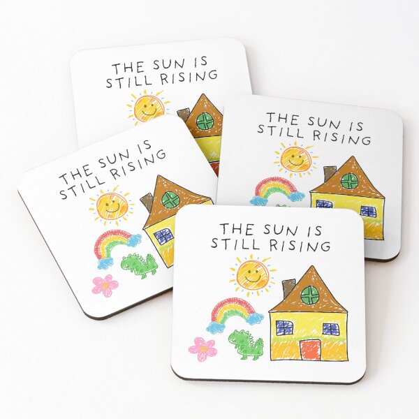 Item preview, The Sun Is Still Rising - Inspirational Quote designed and sold by SWETA HALDER.