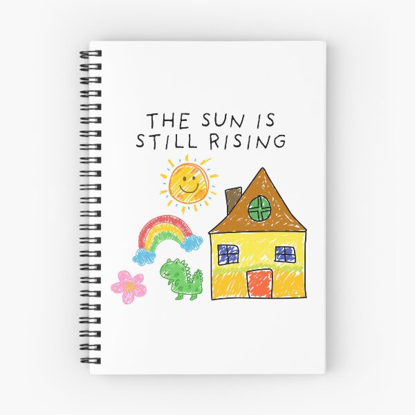Item preview, The Sun Is Still Rising - Inspirational Quote designed and sold by SWETA HALDER.