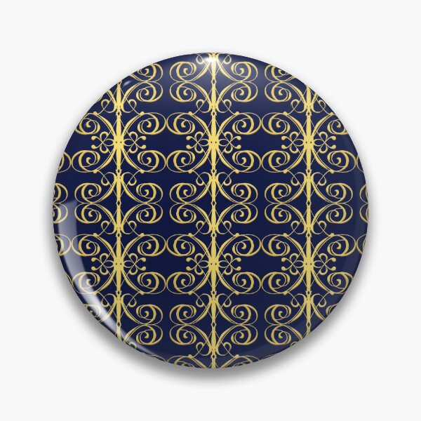 Item preview, Golden Swirl Patterns designed and sold by SideDishDesign.