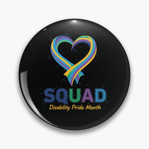 Item preview, Disability Awareness Squad Disability Pride Month designed and sold by LuminOrb.