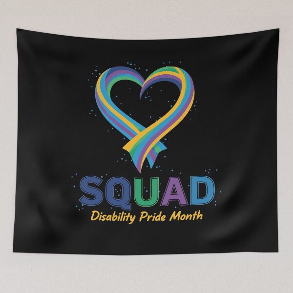 Item preview, Disability Awareness Squad Disability Pride Month designed and sold by LuminOrb.