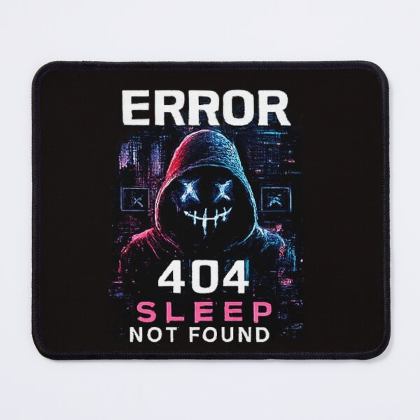 Item preview, Error 404 Sleep Not Found Hoodie designed and sold by Hobby-up.