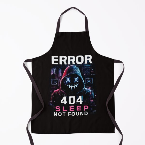 Item preview, Error 404 Sleep Not Found Hoodie designed and sold by Hobby-up.