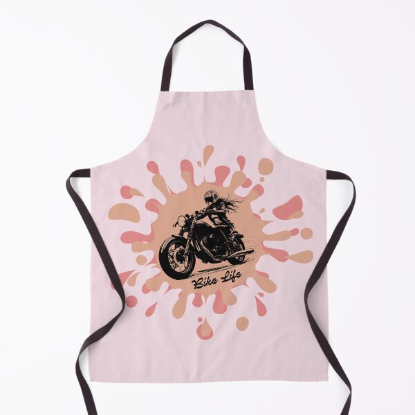 Item preview, Bike Life – Female Biker Splash Motorcycle designed and sold by MH904.