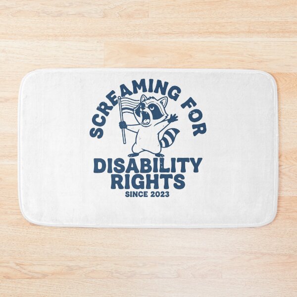 Item preview, Disability awareness Screaming Disability Rights designed and sold by LuminOrb.