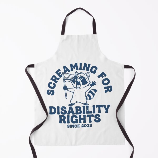 Item preview, Disability awareness Screaming Disability Rights designed and sold by LuminOrb.