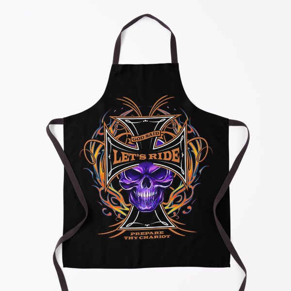 Item preview, God Said Lets Ride Harley Davidson Motorcycle Lifestyle Artwork designed and sold by enzoade.