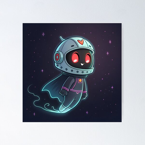 Item preview, Star-Bound Ghost: Kawaii Galactic Explorer designed and sold by Sprklebrand.