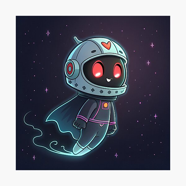 Item preview, Star-Bound Ghost: Kawaii Galactic Explorer designed and sold by Sprklebrand.
