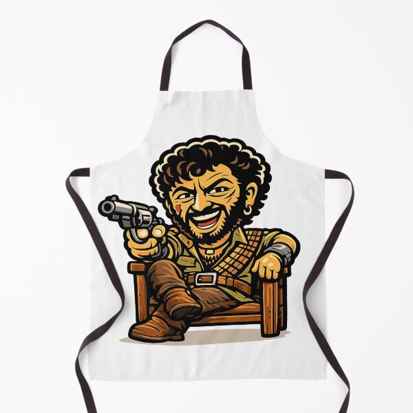Artikelvorschau, Gabbar Singh Vintage-Cartoon – Retro-Bollywood-Bösewicht-Comic-Kunst entworfen und verkauft von Krincydigitalart.