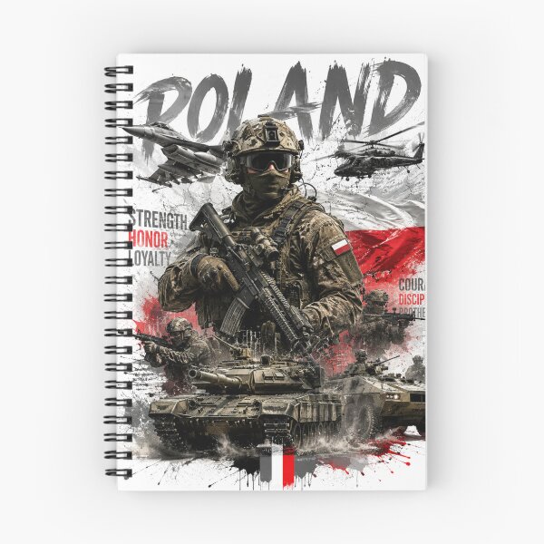 Aperçu de l'œuvre Forces armées polonaises – Force et honneur créée et vendue par Countries&Cities Shop.