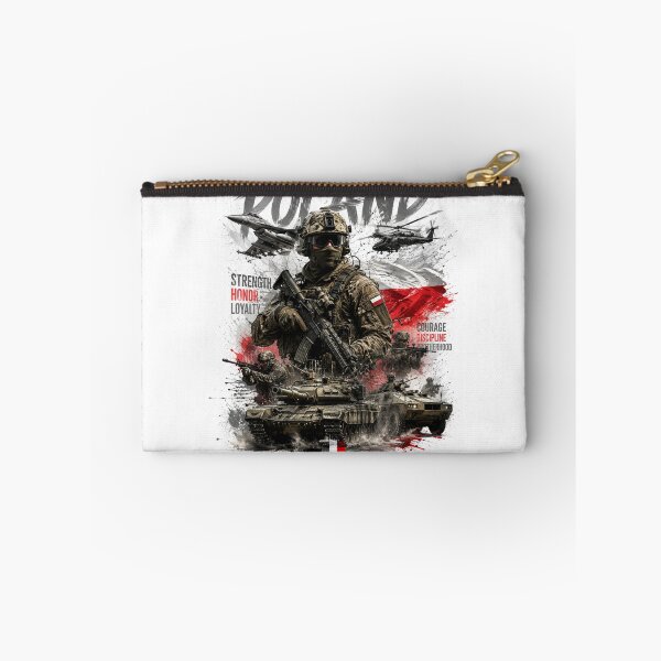 Item preview, Poland Military Force – Strength & Honor designed and sold by Countries&Cities Shop.
