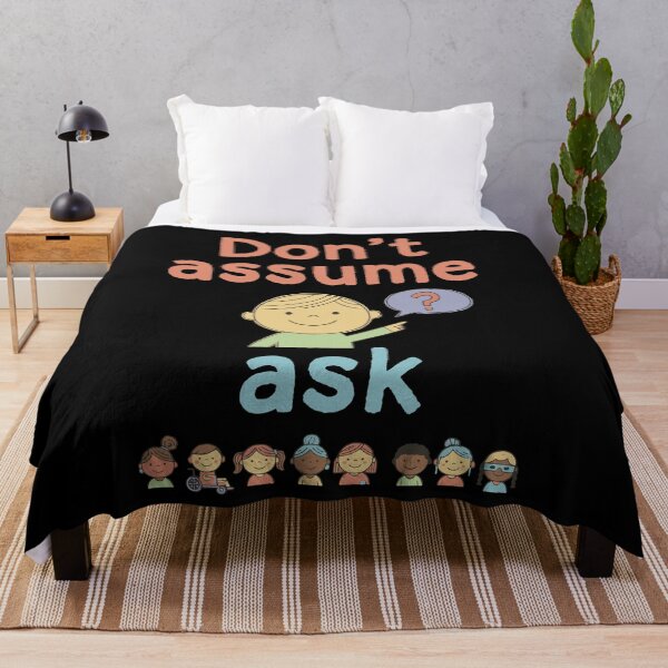 Item preview, Disability Awareness Dont Assume Ask Disability designed and sold by LuminOrb.