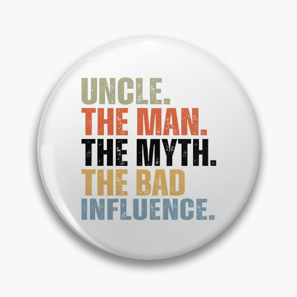 Item preview, Cool Uncles Club The Man Myth Bad Influence designed and sold by Luxuriouss.