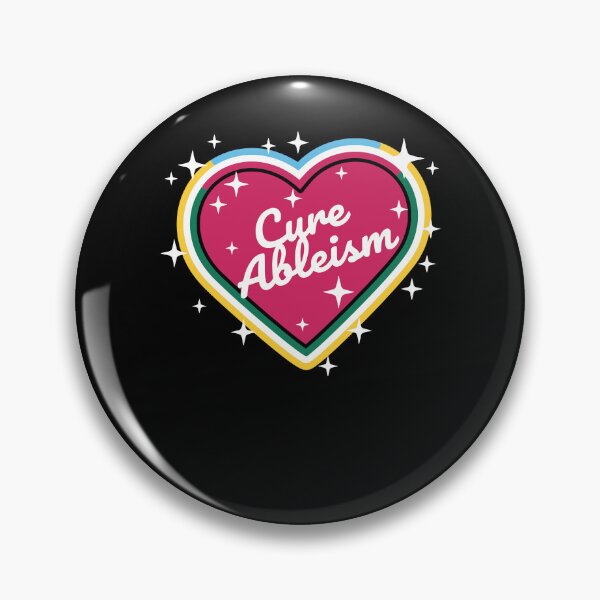 Item preview, Disability awareness Cure Ableism autism awareness designed and sold by LuminOrb.