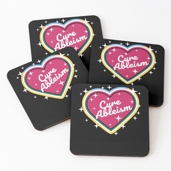 Item preview, Disability awareness Cure Ableism autism awareness designed and sold by LuminOrb.