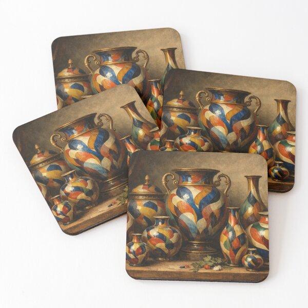 Item preview, Colorful vase Renaissance composition designed and sold by Sigtrix.