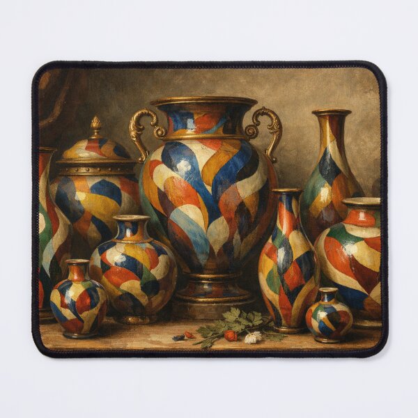 Item preview, Colorful vase Renaissance composition designed and sold by Sigtrix.