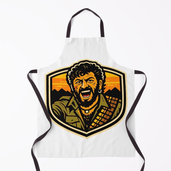 Item preview, Gabbar Singh Retro Emblem – Vintage Bollywood Villain Badge Artwork designed and sold by Krincydigitalart.