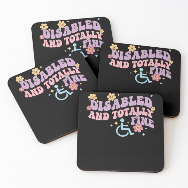 Item preview, Disability Awareness Disabled And Totally Fine designed and sold by LuminOrb.