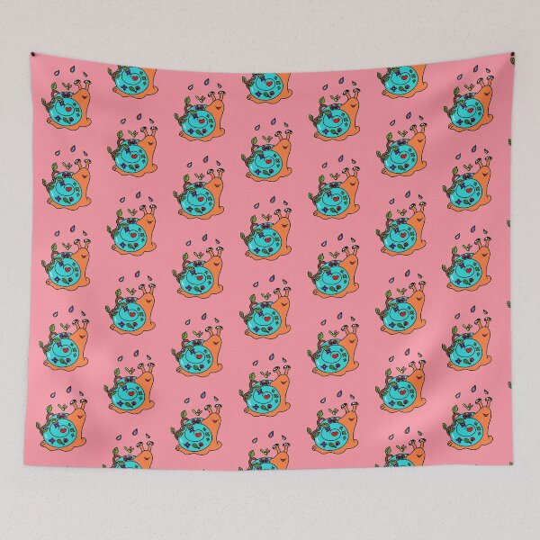 Item preview, Sweet Home Cute Snail Illustration designed and sold by EMILYVU22.